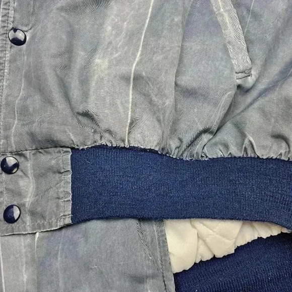 STARTER VINTAGE 90S PUFFY JACKET MINERAL WASH GEORGETOWN  BULLDOGS XL - Picture 15 of 16